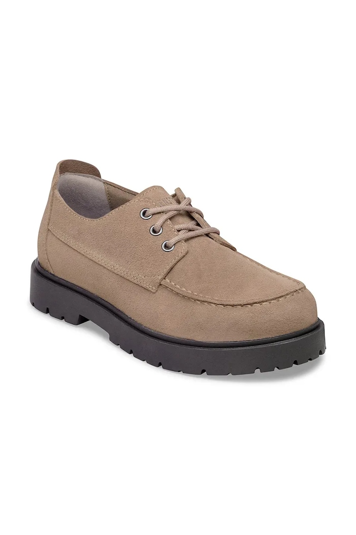 Birkenstock suede shoes Highwood Moc Lace Low — photo 2