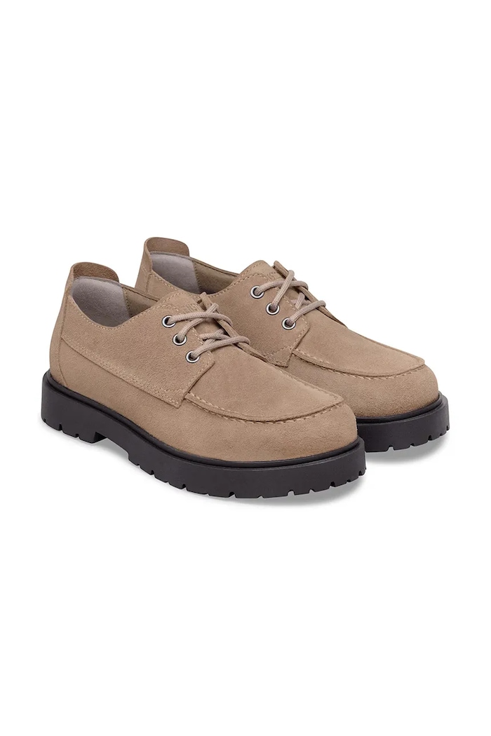 Birkenstock suede shoes Highwood Moc Lace Low — photo 3