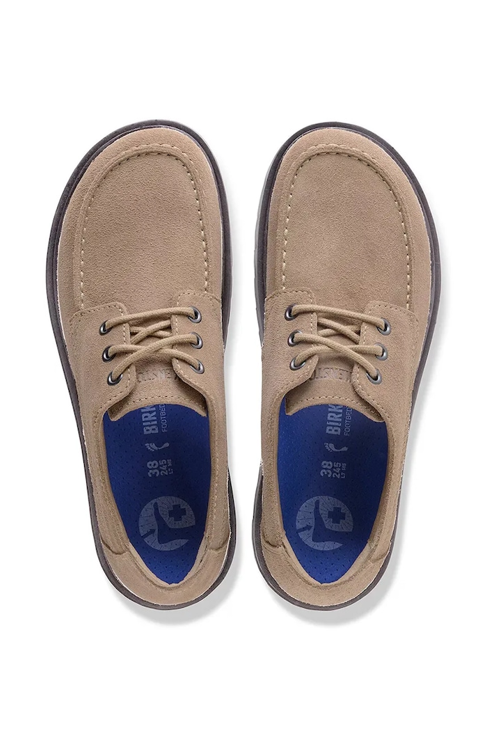 Birkenstock suede shoes Highwood Moc Lace Low — photo 4
