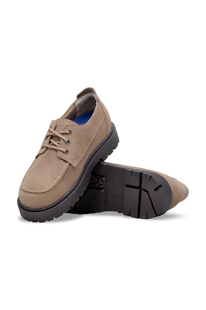 Birkenstock suede shoes Highwood Moc Lace Low — photo 5