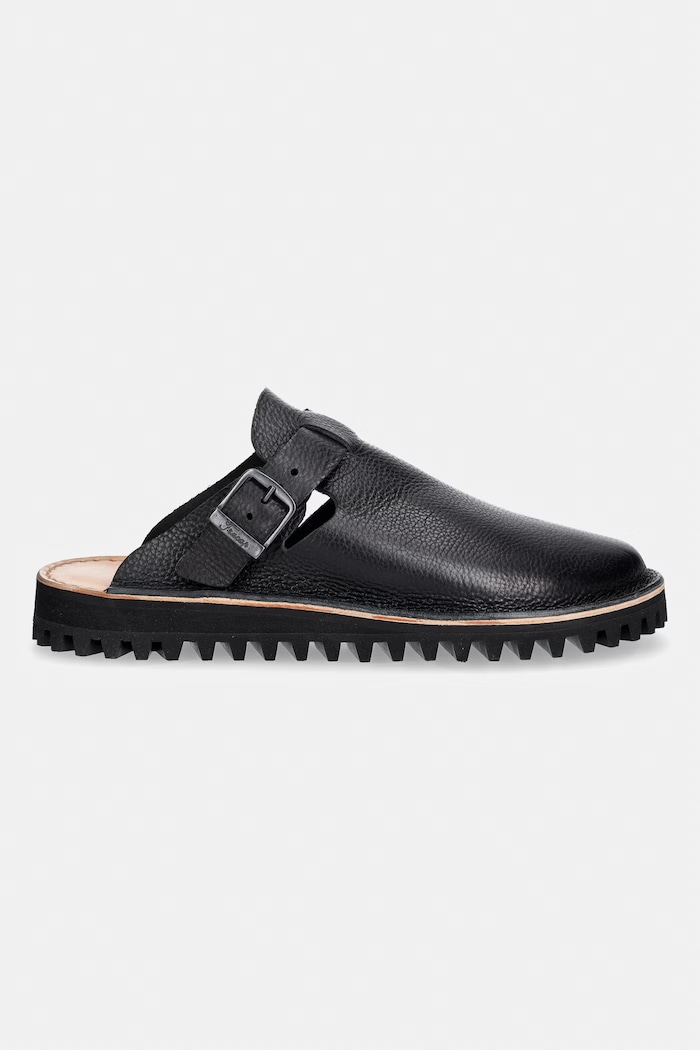 Fracap Mules Nero leather slides — photo 2