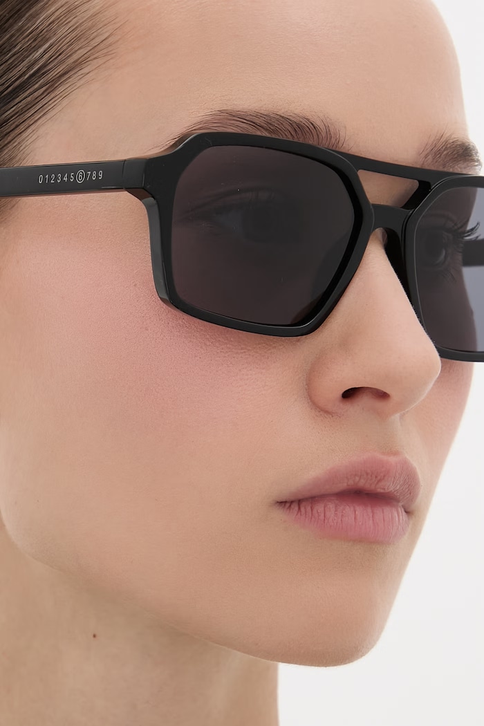 MM6 Maison Margiela LUNETTES 7 black sunglasses — photo 9