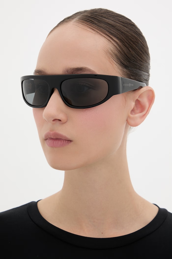 MM6 Maison Margiela LUNETTES 1 black sunglasses — photo 5