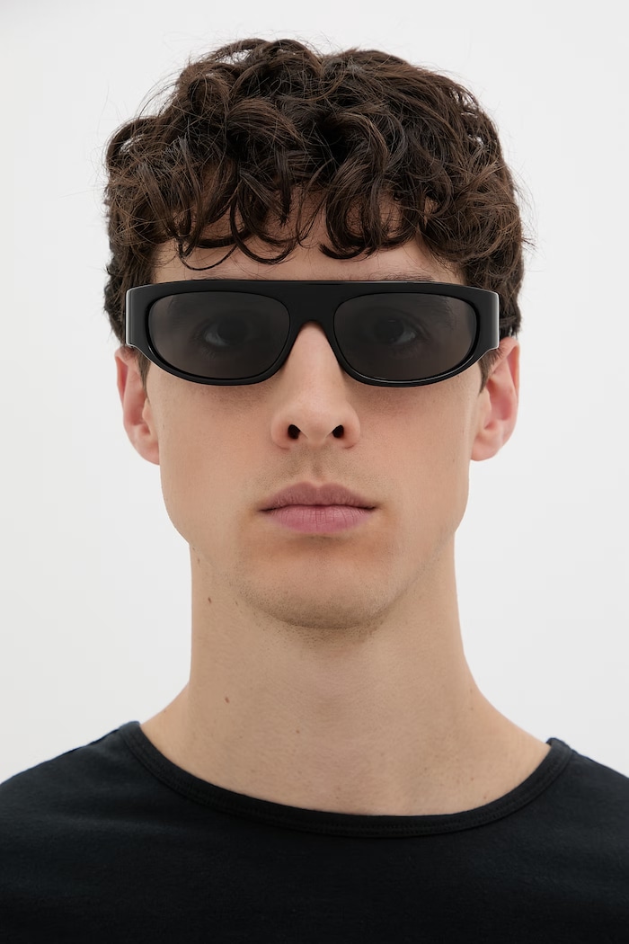MM6 Maison Margiela LUNETTES 1 black sunglasses — photo 6