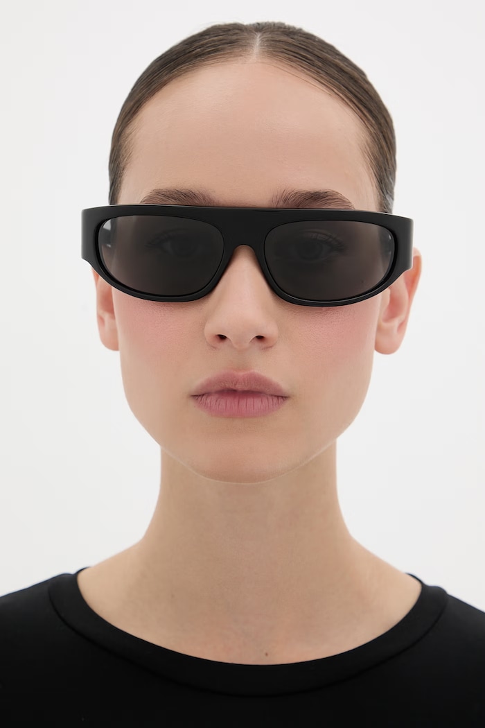 MM6 Maison Margiela LUNETTES 1 black sunglasses — photo 7
