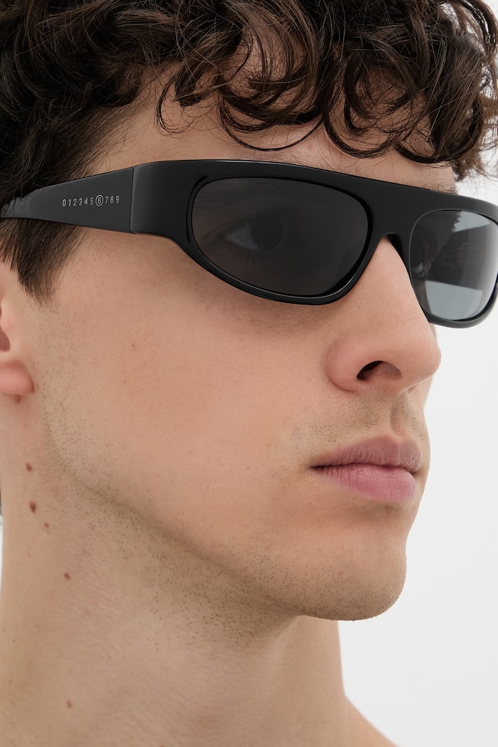MM6 Maison Margiela LUNETTES 1 black sunglasses — photo 8