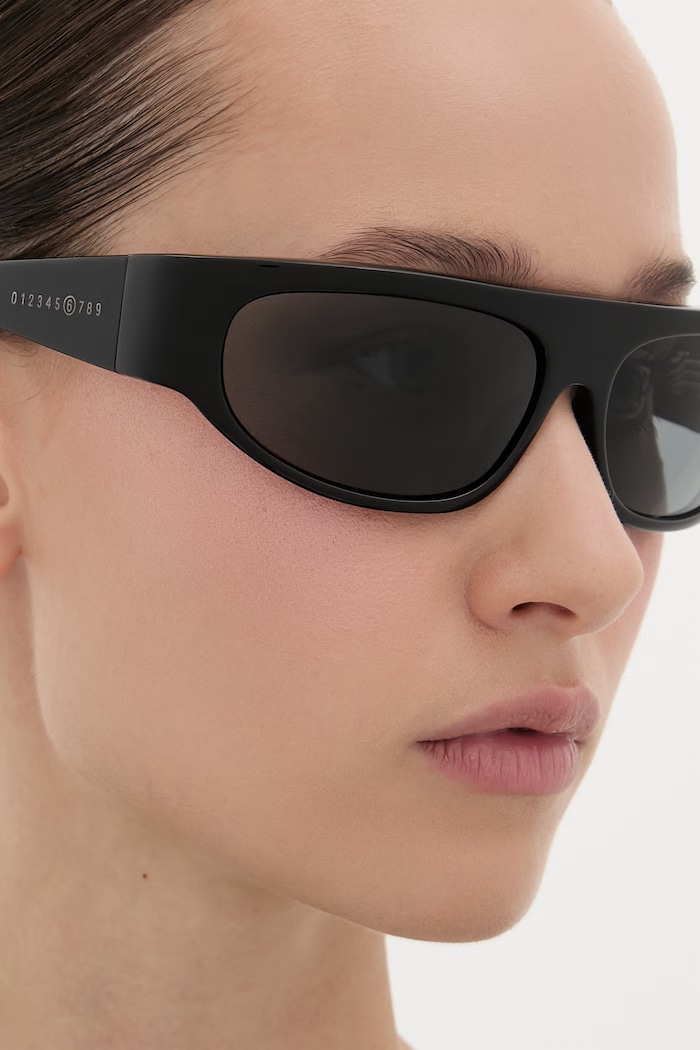 MM6 Maison Margiela LUNETTES 1 black sunglasses — photo 9