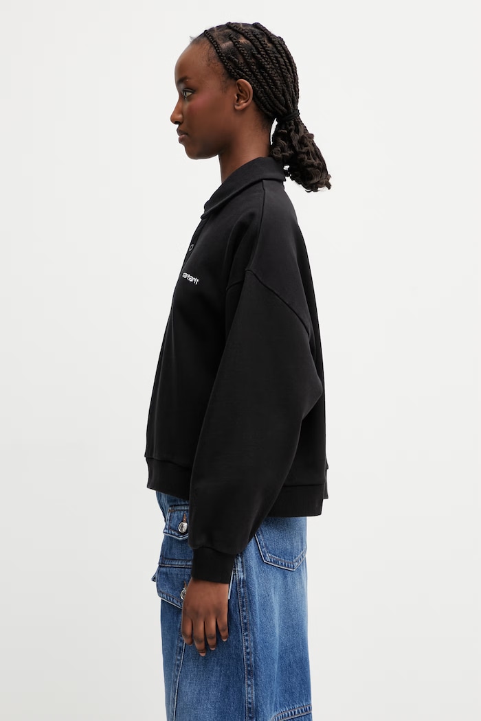 Carhartt WIP W' Brenta Polo Sweat Women's cotton sweatshirt — photo 2
