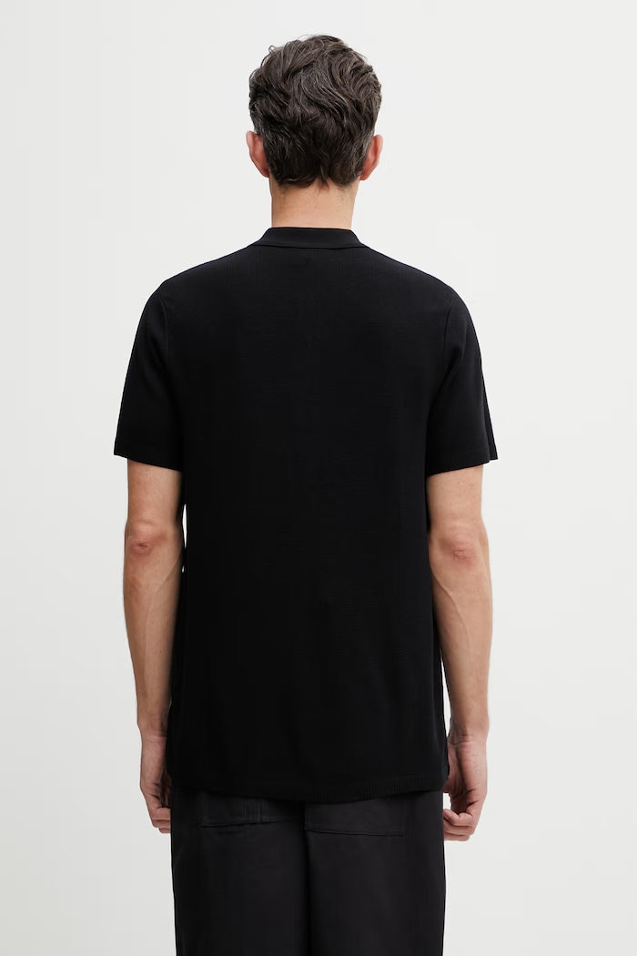 adidas Originals x SPZL sweater-style polo shirt with viscose Men's — photo 3