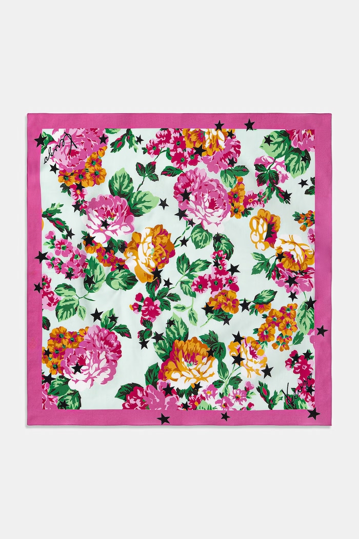 Kenzo Bandana neck scarf cotton