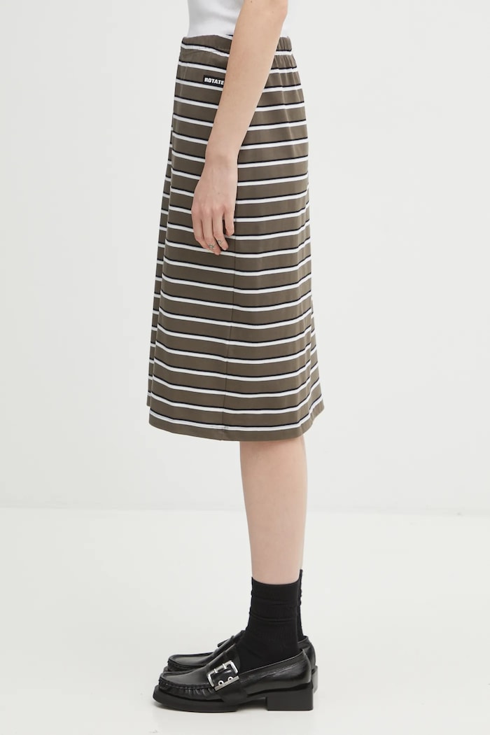 Rotate cotton skirt — photo 2