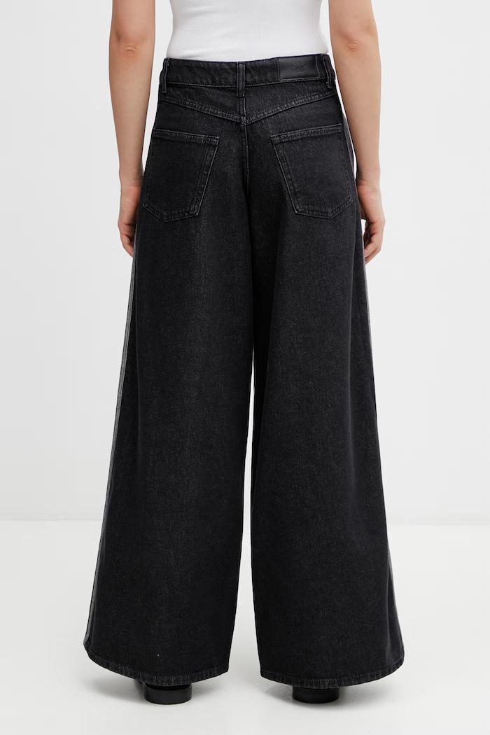 adidas Originals Firebird wide leg jeans Women's — photo 3