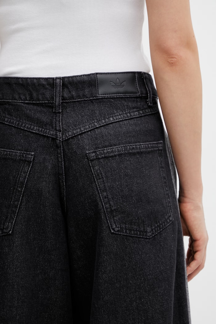 adidas Originals Firebird wide leg jeans Women's — photo 4
