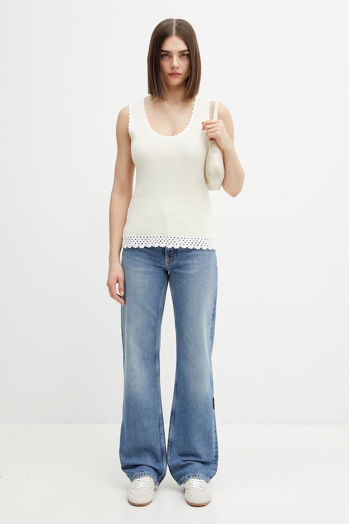 Off-White Susy Denim straight jeans Women's — photo 6