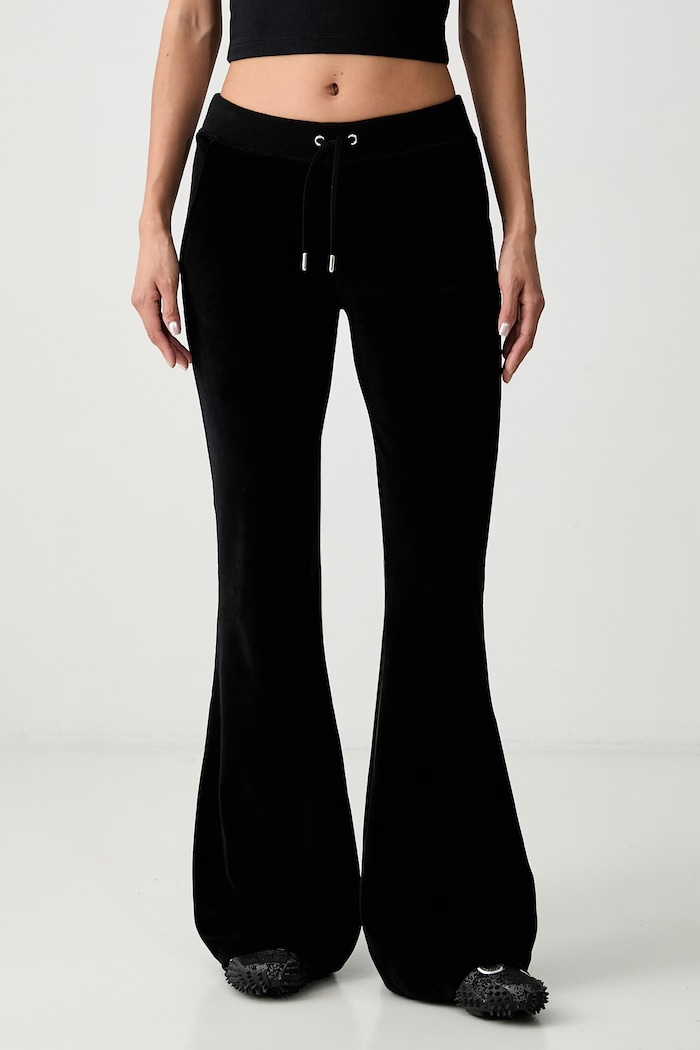 Sporty & Rich Signature Logo Krystal sweatpants cotton Women's — photo 3