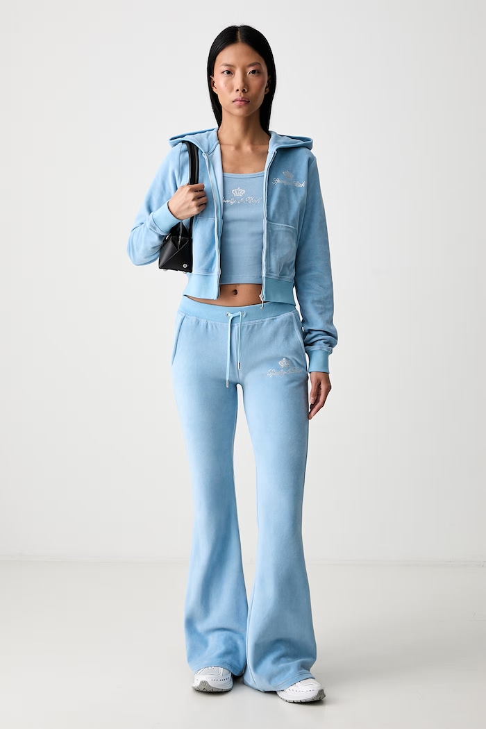 Sporty & Rich x Juicy Couture sweatpants velvet Women's — photo 2