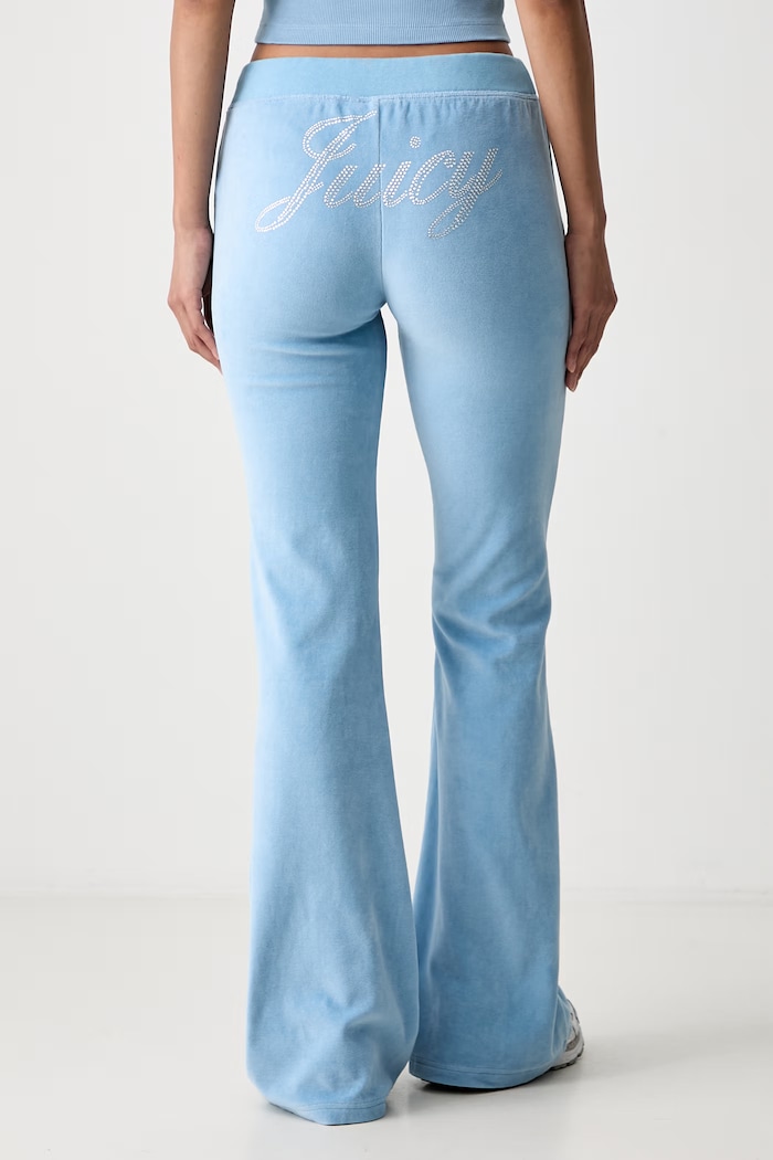Sporty & Rich x Juicy Couture sweatpants velvet Women's — photo 3
