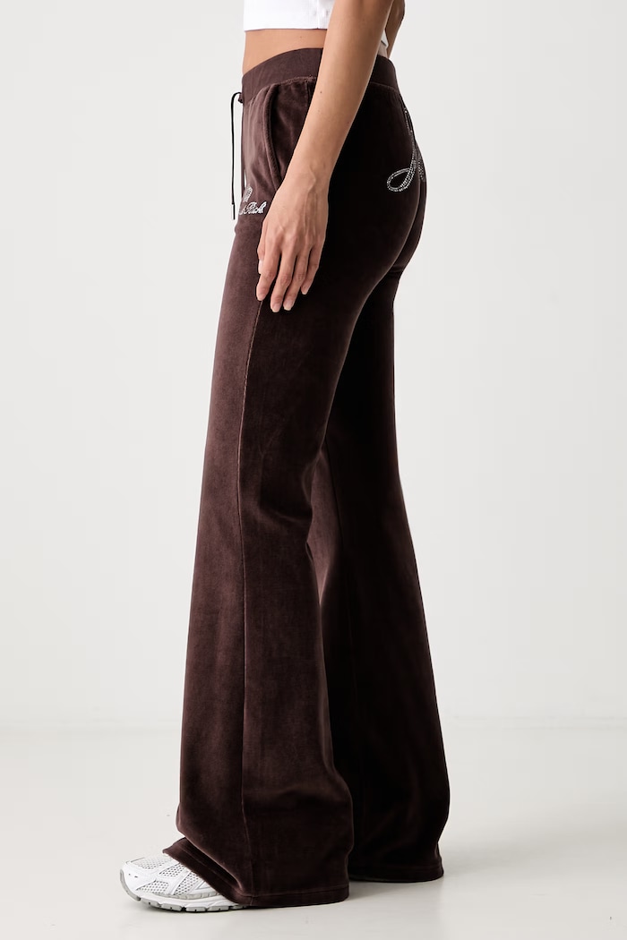 Sporty & Rich x Juicy Couture sweatpants velvet Women's — photo 4