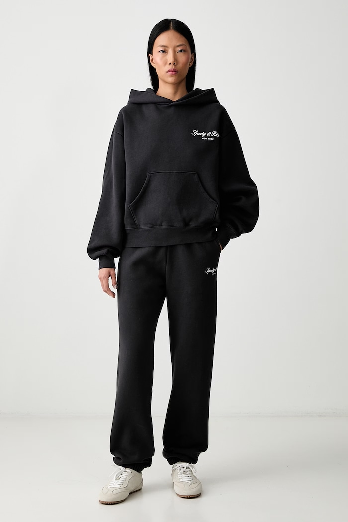 Sporty & Rich Signature NY sweatpants cotton Women's — photo 2