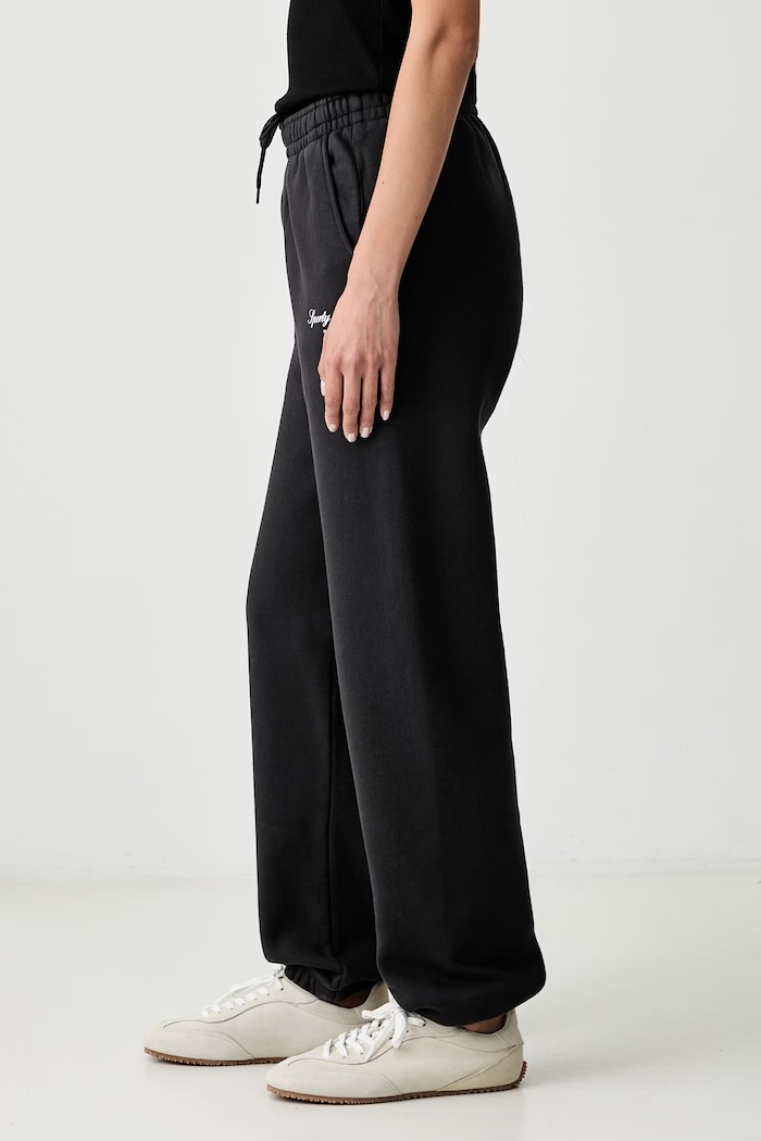 Sporty & Rich Signature NY sweatpants cotton Women's — photo 4