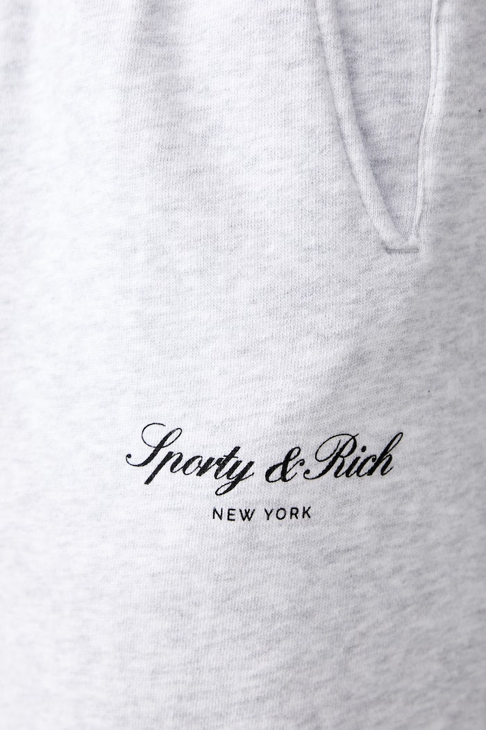 Sporty & Rich Signature NY sweatpants cotton — photo 5