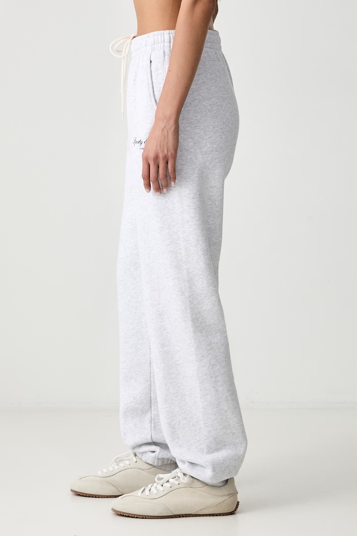 Sporty & Rich Signature NY sweatpants cotton — photo 4