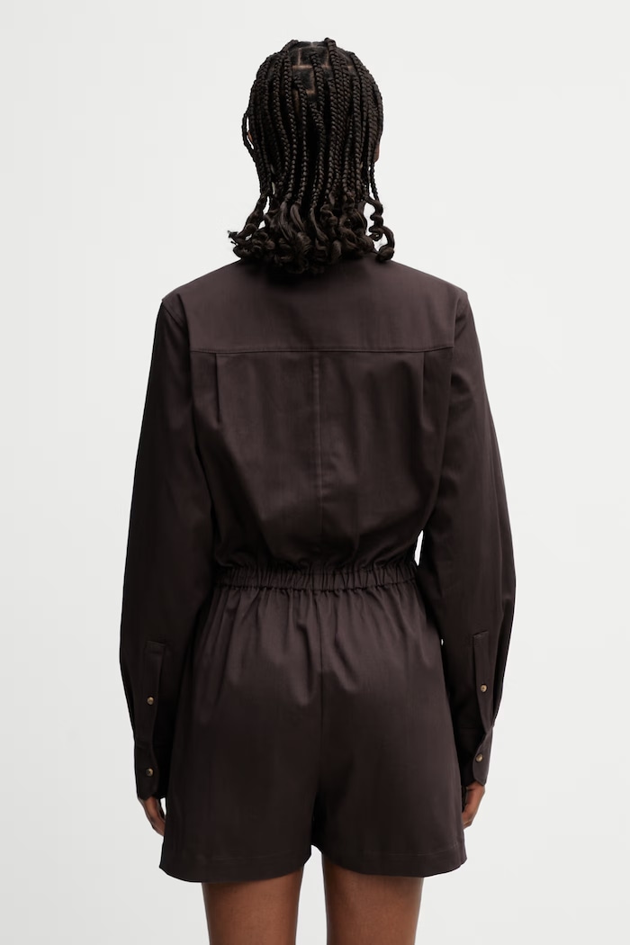 Lacoste jumpsuit cotton with elastane Women's — photo 3