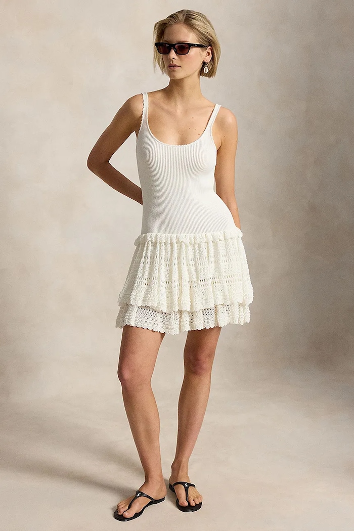 Polo Ralph Lauren summer dress plain with viscose