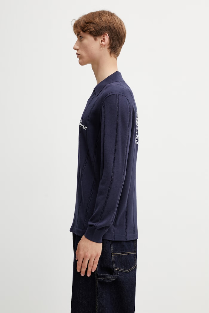 Filling Pieces Football Jersey Men's sweater with viscose — photo 2