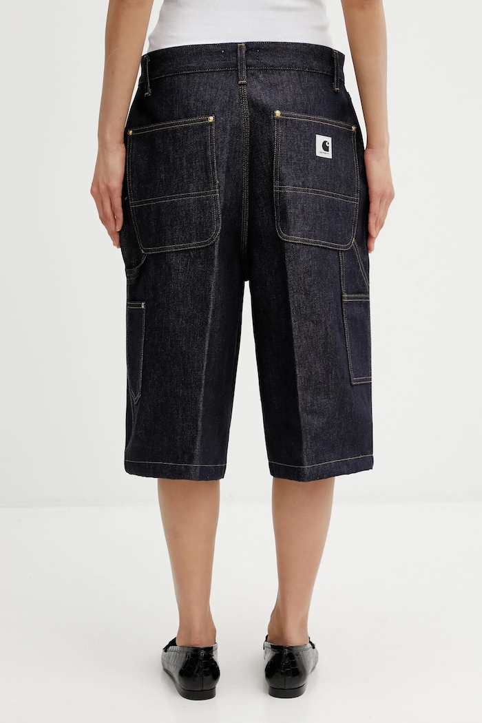 Carhartt WIP denim shorts W Nixon Double Knee Short — photo 3