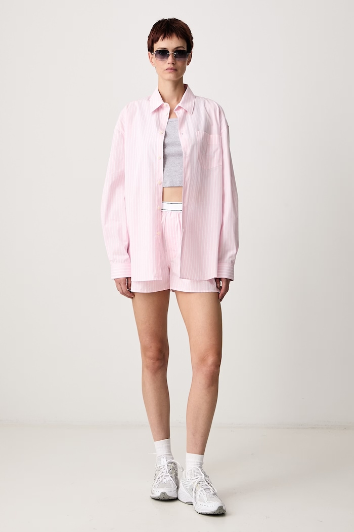 Sporty & Rich Signature Logo shorts cotton Women's — photo 2