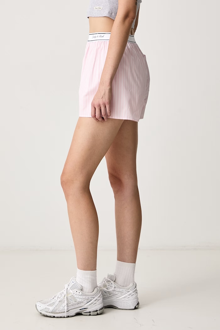 Sporty & Rich Signature Logo shorts cotton Women's — photo 4