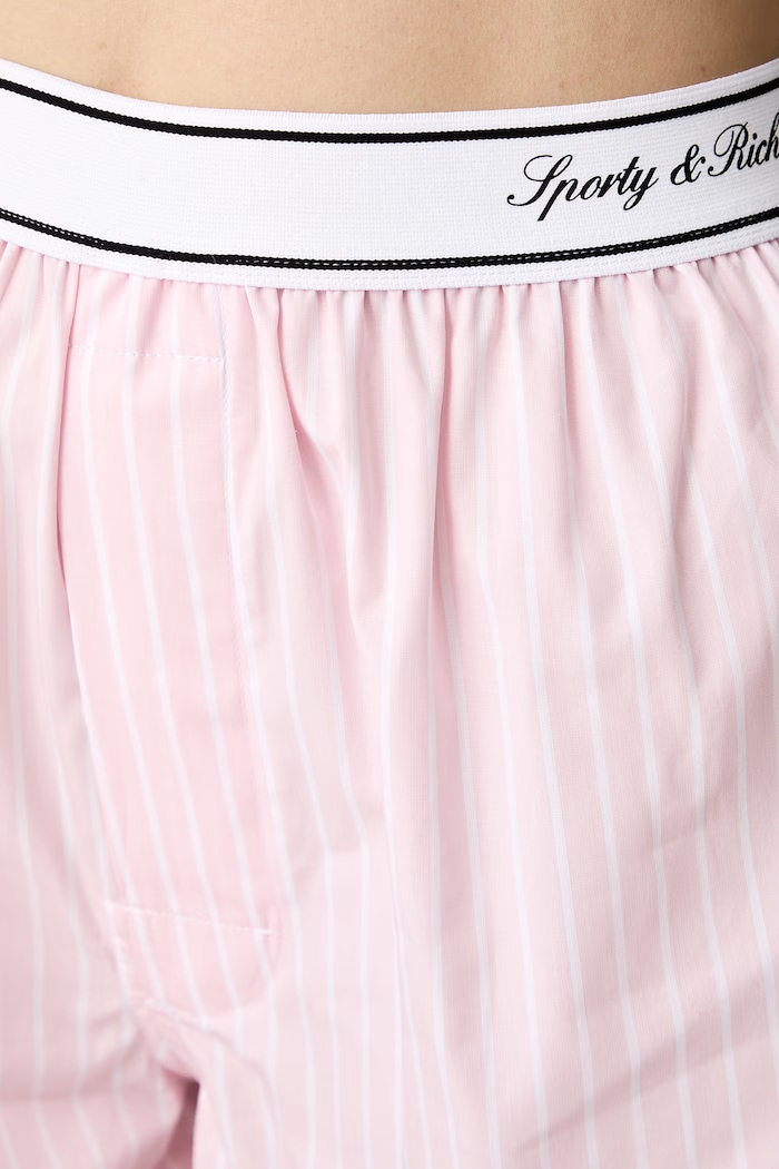 Sporty & Rich Signature Logo shorts cotton Women's — photo 5