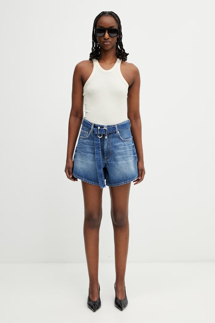 Sportmax Spxfiesta shorts denim women's — photo 5