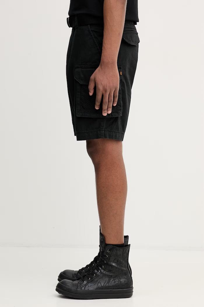 Alpha Industries Men's Mesh Utility cotton cargo shorts — photo 2
