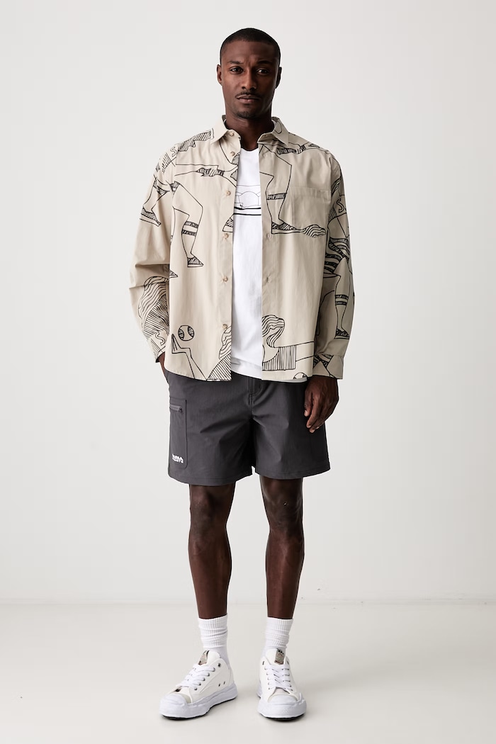 By Parra Hardly hiked ripstop shorts Men's — photo 2