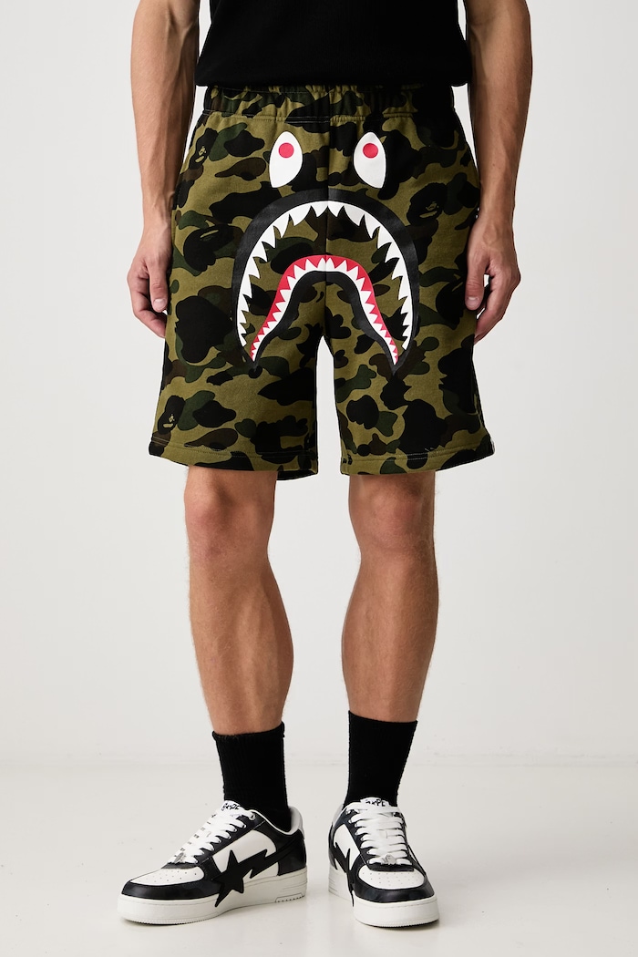 A Bathing Ape sweat shorts cotton Men's