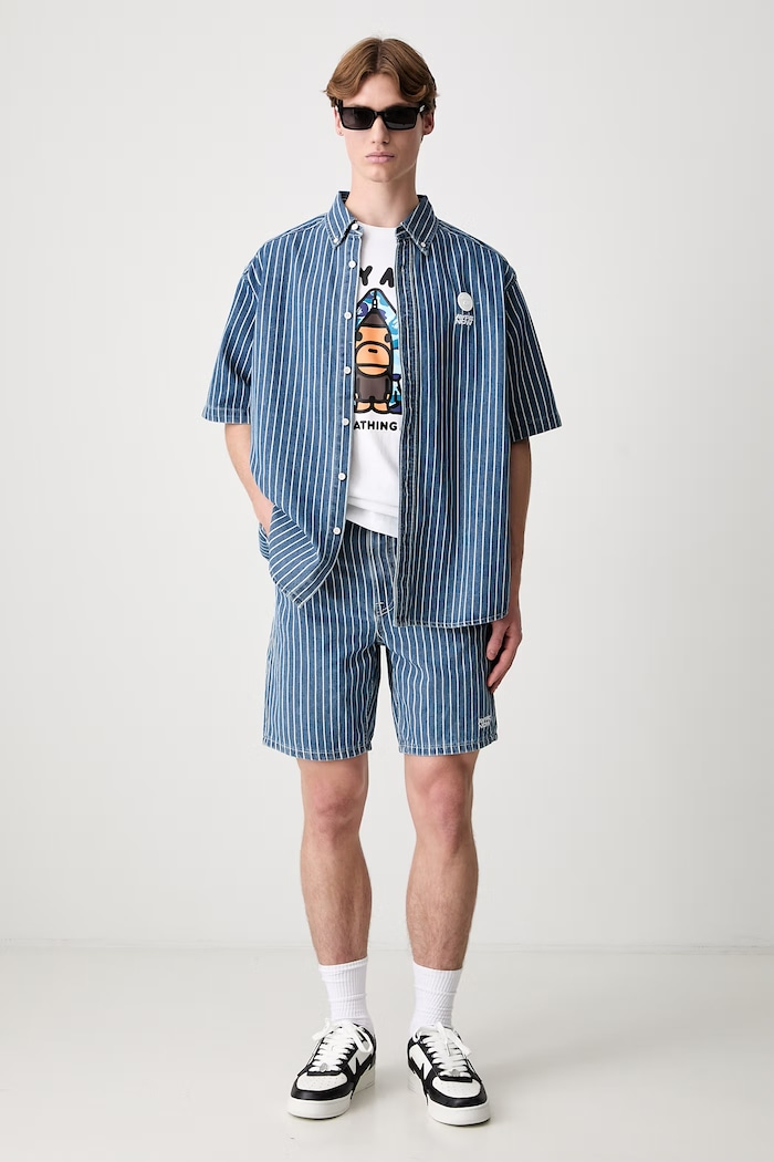 AAPE shorts denim Men's — photo 5