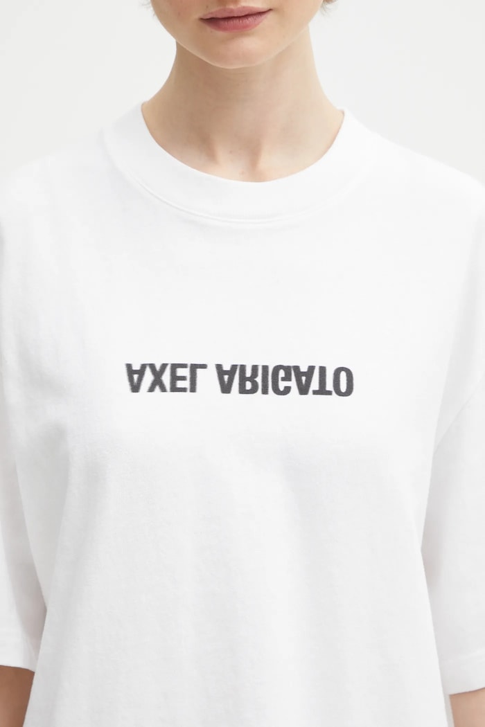 Axel Arigato cotton t-shirt DISTORT T-SHIRT — photo 4