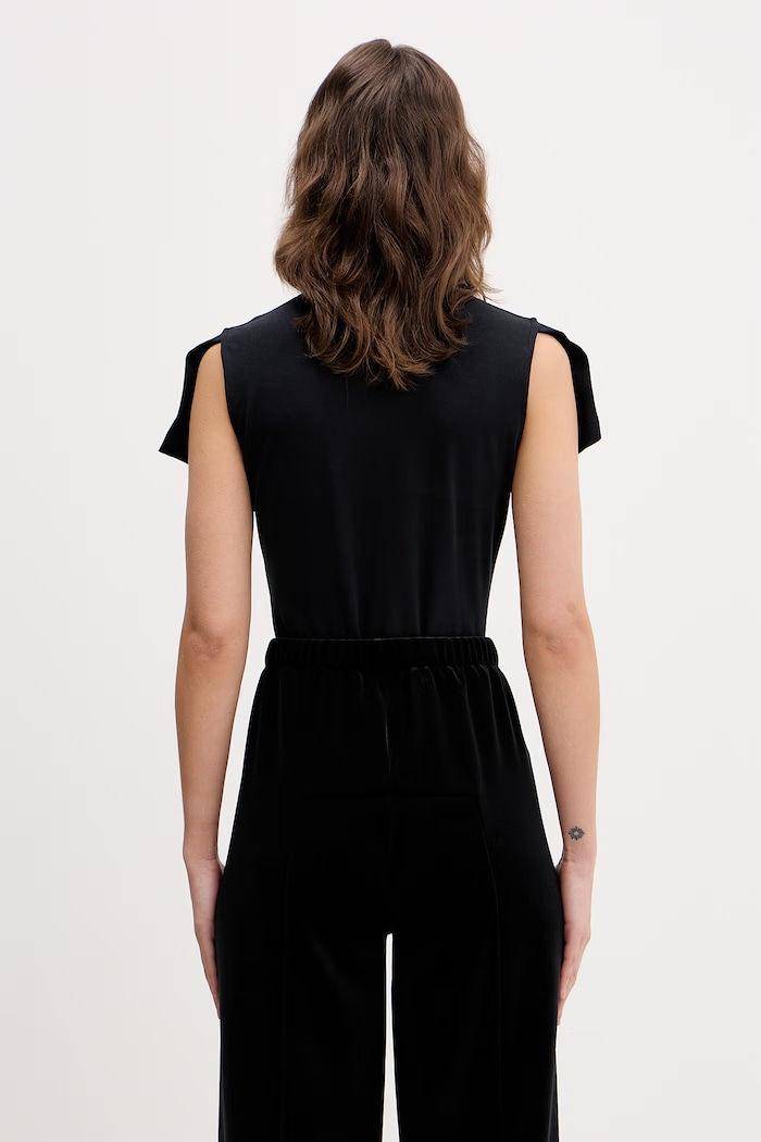 VETEMENTS bodysuit Leather Cross — photo 3