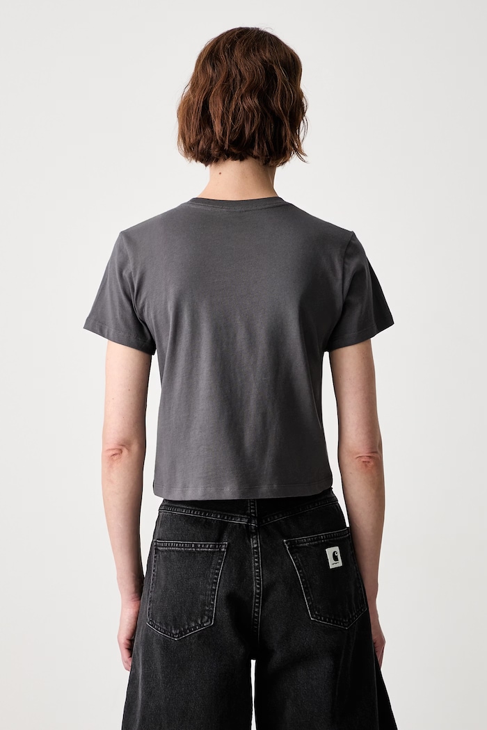 The North Face Essential basic t-shirt cotton women's — photo 3