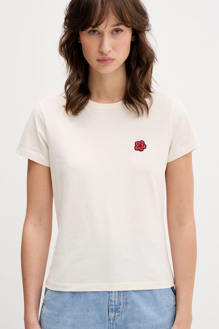 Kenzo cotton t-shirt GOTS BOKE FLOWER CREST CLASSIC — photo 4