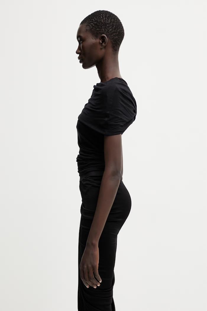 Rick Owens Lilies Lola strappy blouse women's viscose plain — photo 2