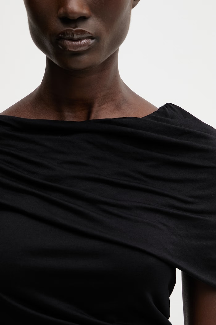 Rick Owens Lilies Lola strappy blouse women's viscose plain — photo 4