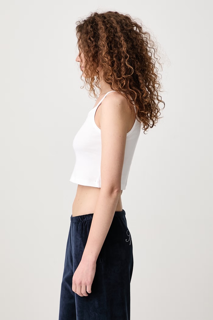 Sporty & Rich Signature NY Women's cotton crop top — photo 4