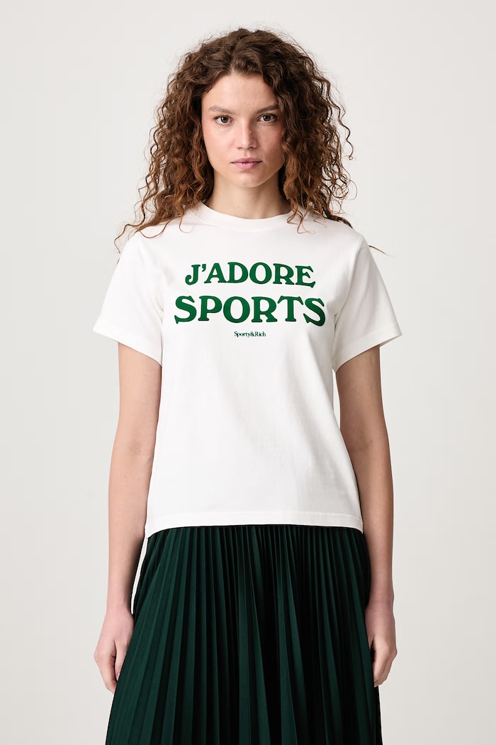 Sporty & Rich Jadore t-shirt cotton Women's