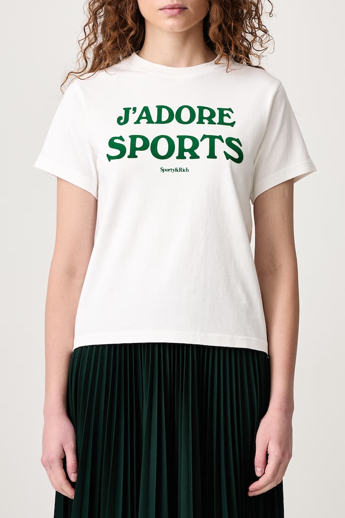 Sporty & Rich Jadore t-shirt cotton Women's — photo 5