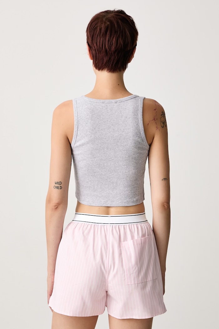 Sporty & Rich Signature Logo top with cotton Women's — photo 3