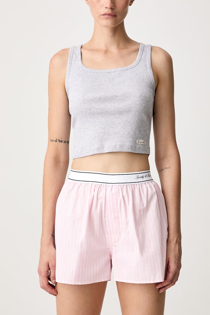 Sporty & Rich Signature Logo top with cotton Women's — photo 5