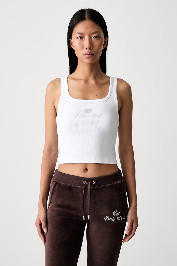 Sporty & Rich x Juicy Couture top with cotton Women's